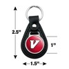 University of Virginia's College at Wise Primary Logo Black Leather Keychain - 2 of 4