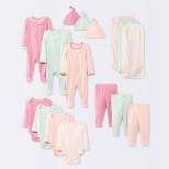 Baby Girls' Layette Gifting Bundle - Cloud Island™ Pink