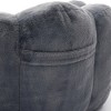 KTMBDW Bean Bag Sofa for Adult Shell-Shaped Bean Bag Chairs with Arms Furry Beanbag Chair with Foam Filler Stuffed for Reading in Bedroom - 4 of 4