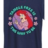 Women's - Disney Princess - Ariel Tangle Free Is The Way To Be Short Sleeve Graphic T-Shirt - 2 of 4