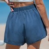 Women's Breezy Denim Shorts for Casual Summer Days - Cupshe - 4 of 4