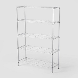 5 Tier Wide Wire Shelving - Brightroom™ - 1 of 3