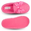 Jessica Simpson Girl's Slip-On Faux Shearling Clog Slippers with Satin Bow - 4 of 4