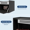 Cat Litter Box Enclosure Furniture Hidden Litter Box Cabinet Indoor Cat Washroom Pet House Dog Proof Hideaway - 4 of 4