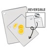 SharpChef 2Pc Reversible Durable Kitchen Cutting Board Set, Non-Slip Rubber Chopping, Juice Grooves, Dishwasher Safe, Easy Grip Handles, BPA-Free - 4 of 4