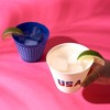 Blush USA Frosted Cups, Ideal for Cocktails, Lemonade, Smoothies, Iced Tea and More, Perfect for Summer, Birthday Parties, 9 oz, Set of 12 - 2 of 3