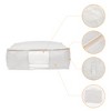 REGALWOVEN Non-woven Fabric Zippered Storage Moving Bags with Handles 1Pc - 3 of 4