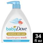 Baby Dove Rich Moisture Hypoallergenic Body Wash - 34 fl oz