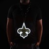NFL Fan Chain, Big Neon Light Up Team Logo - New Orleans Saints - 3 of 4
