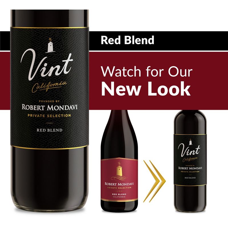 Vint Red Blend Red Wine - 750ml Bottle, 4 of 17