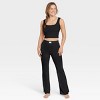 Jockey Generation™ Women's Cotton Stretch Flare Lounge Pants - Black L