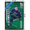 Trends International NHL Vancouver Canucks - Elias Pettersson 19 Framed Wall Poster Prints - 3 of 4