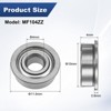 Unique Bargains Durable Chrome Steel Flanged Ball Bearing 4 4mm x 10mm x 4mm - 3 of 4