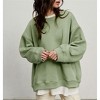 Womens Oversized Sweatshirts Hoodies Fleece Crewneck Sweaters Casual Tops Comfy Fall Fashion Outfits Winter Clothes 2025 - 3 of 4