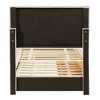 Whisen Twin Size Linen Upholstered Platform Bed with Trundle and 3 Storage Drawers - 4 of 4