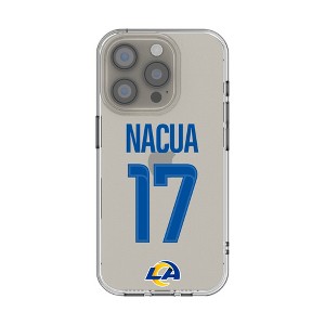 NFL Los Angeles Rams Players Game Tactic Clear Cell Phone Case for Apple iPhone - 1 of 4