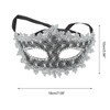 Unique Bargains Pointed Head Dragon-Design Half Face Party Mask 1 Pc - 2 of 4