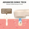 NEXPURE Facial Cleansing Brush,IPX7 Waterproof Sonic Face Brush for All Skin Types,Electric Silicone Face Scrubber for Cleansing - 3 of 4