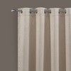 Dainty Home Brookville Textured 100% Blackout Thermal Insulated Grommet Single Curtain Panel - 2 of 4