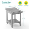 Sonkuki HIPS Waterproof Shower Benches for Inside with Shower Head Holder for Spa, Bath, Shaving Legs - 3 of 4