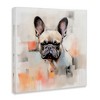 Stupell Industries French Bulldog Abstract Canvas Art - 2 of 4