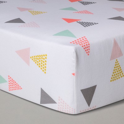 fitted crib sheet size