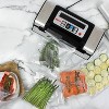 NESCO Deluxe Vacuum Sealer: Silver, Plastic, 1-Year Warranty, 15.75" Depth, 8" Width, 4.5" Height, 6.05 lbs, No Battery - 4 of 4