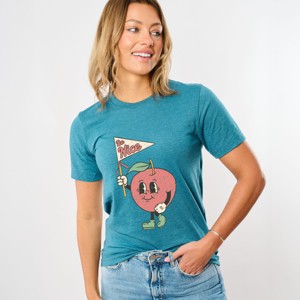 Simply Sage Market Retro Be Nice Apple Short Sleeve Tee - 1 of 4