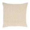 Saro Lifestyle Seaside Harmony Sanderling Poly Filled Throw Pillow, Blue, 20"x20" - 2 of 3