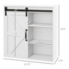 Aghana Digitals Wall-Mounted Bathroom Cabinet with Adjustable Shelves, MDF Construction, - 3 of 4