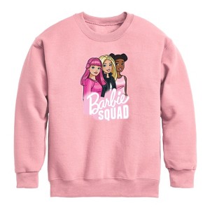 Boys' - Barbie - Barbie Squad Graphic Long Sleeve Fleece Sweatshirt - 1 of 3