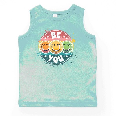 The Juniper Shop SmileyWorld Be You Rainbow Circle Youth Tank Top