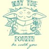 Men's Star Wars The Mandalorian Grogu May the Fourth Be With You T-Shirt - 2 of 4