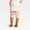 Women's Corduroy Mini Skirt - Universal Thread™ Cream - 2 of 3