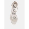 Mejuri Rhinestones And Pearl Embellished Women Sandals - 4 of 4