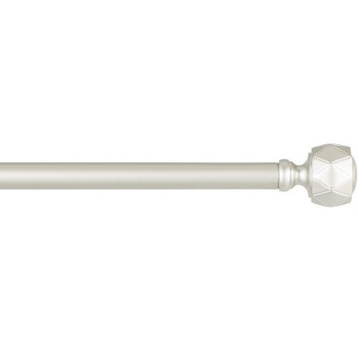 Amalgamated Textiles Adjustable Single Curtain Rod