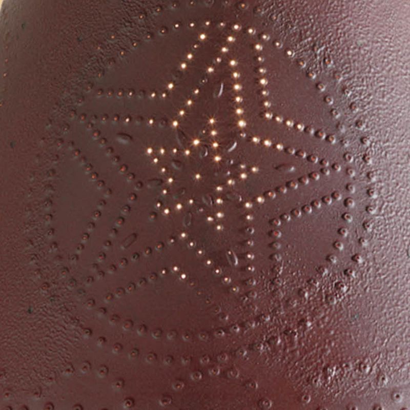 Park Designs Metal Star Shade - 12" - Red, 3 of 5