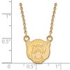 Black Bow Jewelry 14k Yellow Gold Baylor Bears NCAA Necklace 18 Inch - 3 of 4