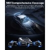 AZDOME 360° 4 Channel Dash Cam, Built-in 128GB eMMC, 2K+1080P*3 Dashcam Front and Rear Inside Left Right, Voice Control，IR Night Vision, M660 - 3 of 4