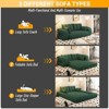 Foldable Human Dog Bed for Adults, 78.7" Multi-Functional Sofa Bed, 3 in 1 Teddy Fabric Sleeper Sofa Bed for Living Room Guest Bed Playroom - 4 of 4