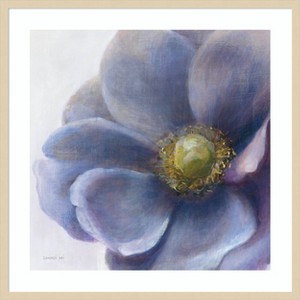 Amanti Art Contemporary Anemone by Danhui Nai Wood Framed Wall Art Print - 1 of 4