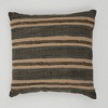 SEVOBAL Bed Pillows Double-Sided Stripe Throw Pillow, Decorative for Sofa, Bed, Durable Accent Cushion for Living Room, Bedroom, Blue, 20"*20"*2" - 2 of 4