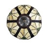 Chloe Lighting Liaison Tiffany-Style 3 Light Victorian Double Lit Table Lamp 18" Shade - 4 of 4