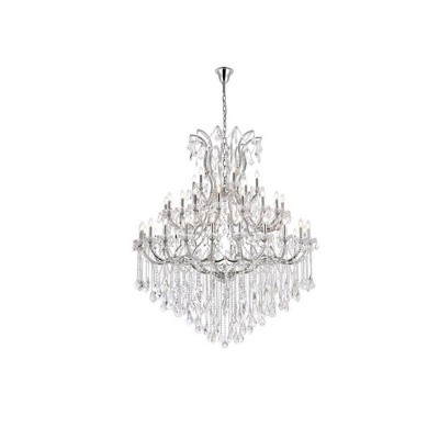 Elegant Lighting Maria Theresa 49 - Light Chandelier in  Chrome