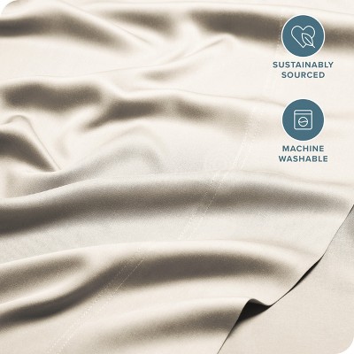 Queen Sand Bamboo Rayon Deep Pocket Sheet Set