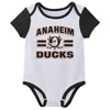 NHL Anaheim Ducks Infant Boys' 3pk Bodysuit - 3 of 4