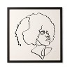 Domonique Brown Soul Fro Framed Wall Art Black - Deny Designs - 4 of 4