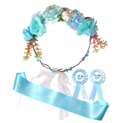 Meant2tobe Baby Shower Decoration For Mom To Be And Dad To Be, Blue ...