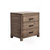 Alpine Furniture Sydney 2 Drawer Nightstand, - 3 of 4