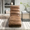 Kumasinova Electric Massage Recliner Chair with 5 Modes, Linen Upholstered Chaise Lounge with Remote Control & Side Pocket, Tufted Accent Chair - 4 of 4